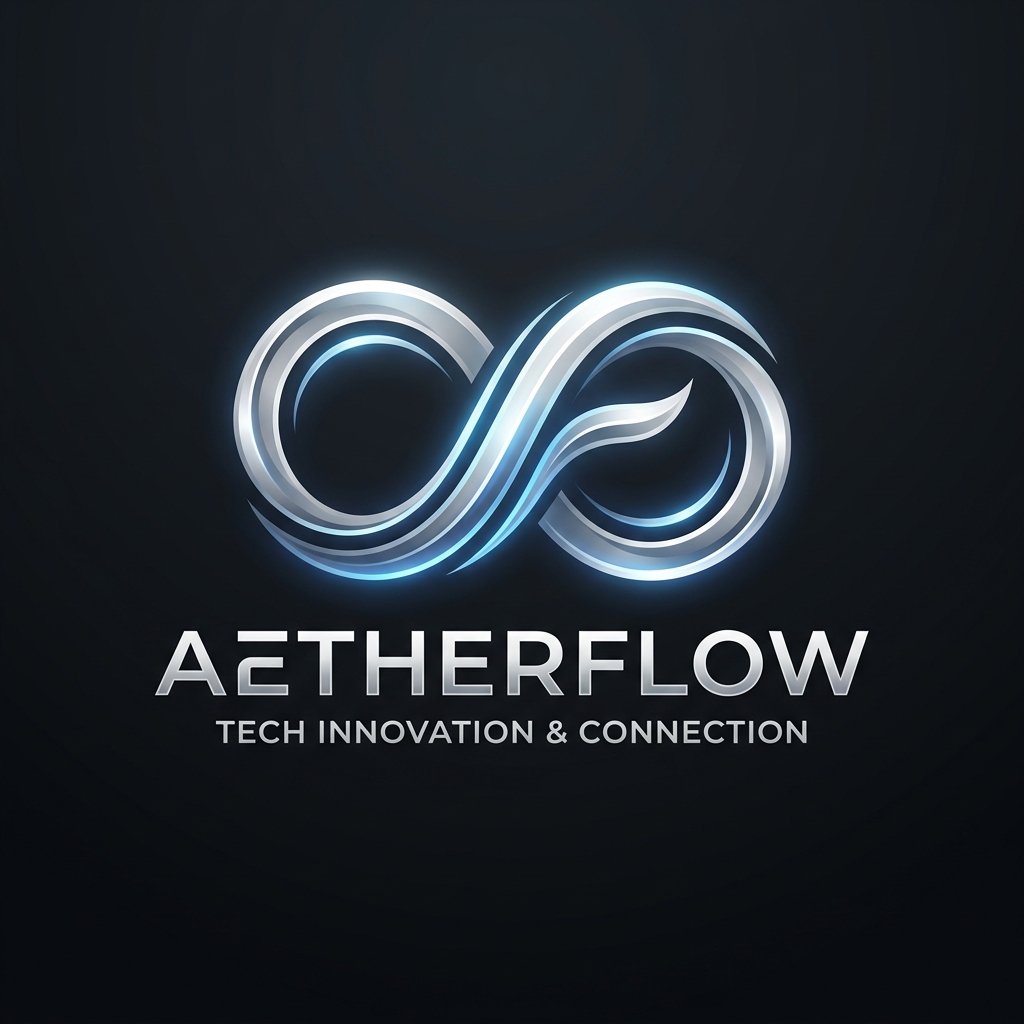 AetherFlow Digital Logo